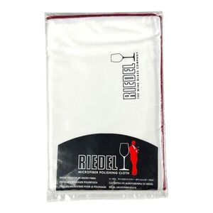 Riedel The Wine Glass Company Microfiber Polishing Cloth NEW IN PACKAGE 1 Count